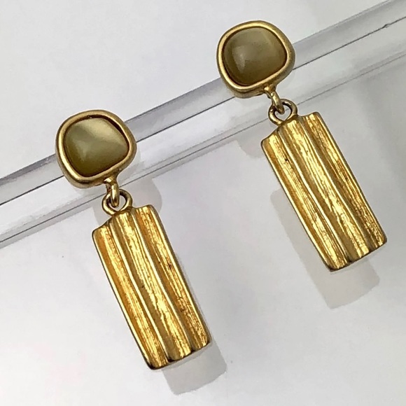 Citrine, Orange Sapphire, Garnet And Diamond Drop Earring In 14k Yellow - Foto 9